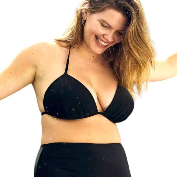 AMERICAN Eagle Aerie Perky Triangle Bikini Top - Picture 3 of 7